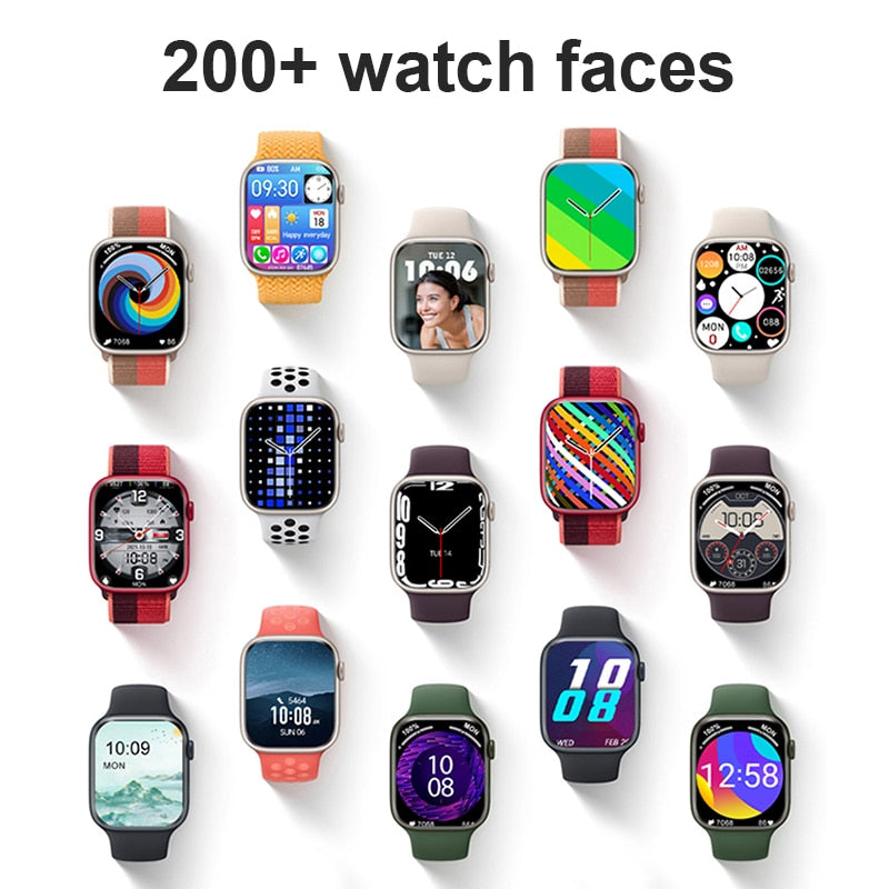 2022 NEW Smart Watch Bluetooth Calls Smartwatch For Men Women Sport Fitness Bracelet Custom Watch Face Sleep Heart Rate Monitor